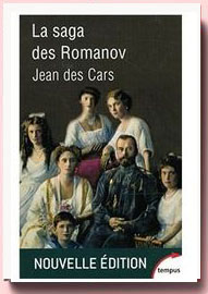 La saga des Romanov Jean Des Cars