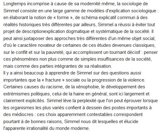 Sociologie ; études sur les formes de la socialisation