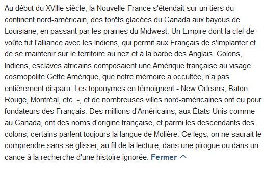  Histoire de l'Amérique française 