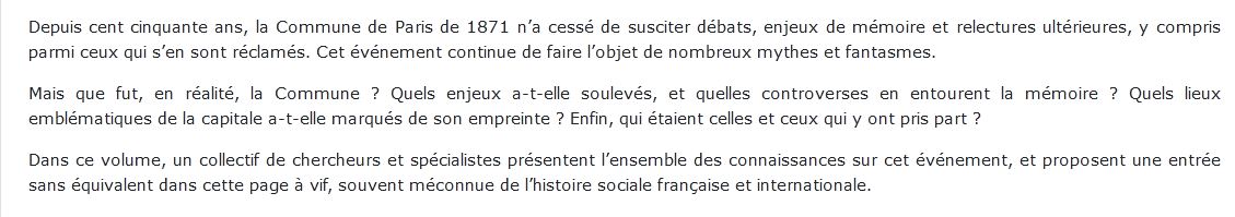 Les acteurs, l'événement, les lieux