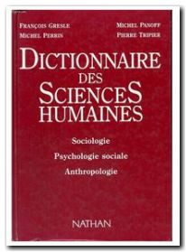 Dictionnaire des sciences humaines Gresle