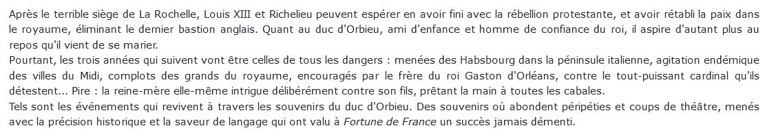 Fortune de France, tome 12