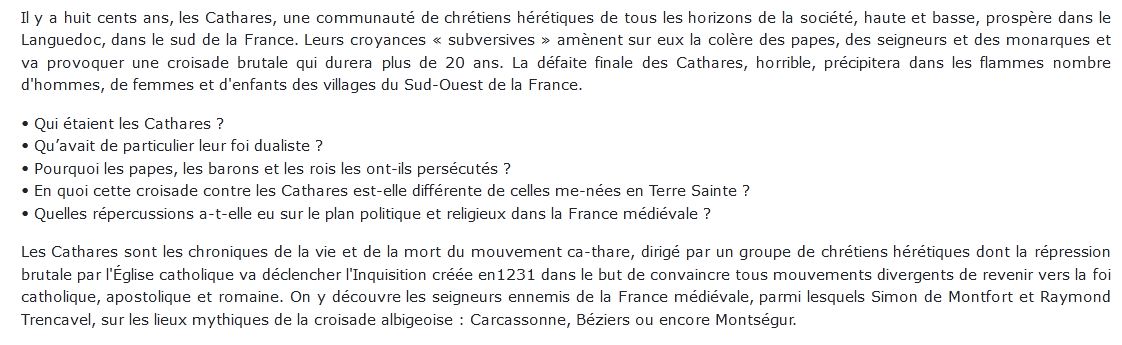 Vie et mort de parfaits hérétiques