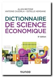 Dictionnaire de science économique