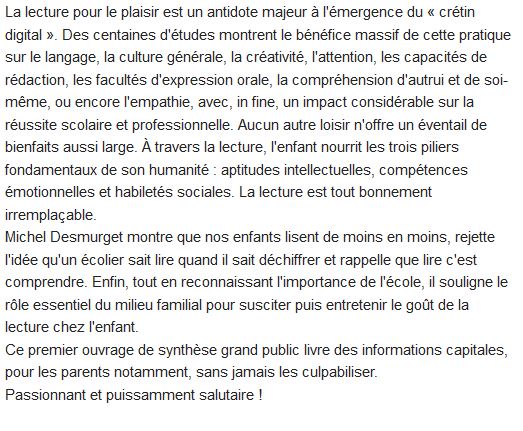 Faites-les lire 