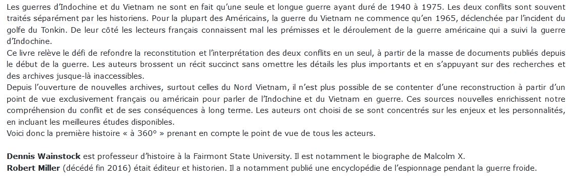 Trente-cinq années de guerre 1940-1975