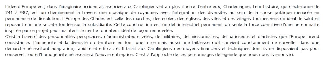 Les Carolingiens livre