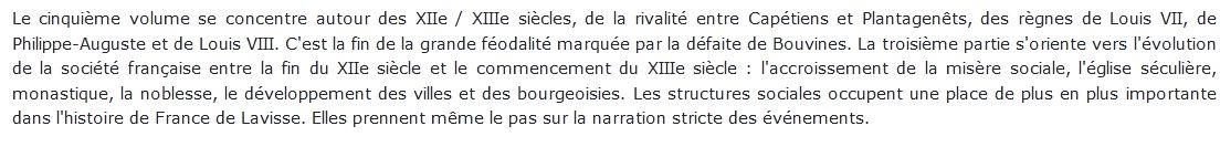 Tome 5, Louis Vii - Philippe-Auguste, Louis Viii (1137-1226)