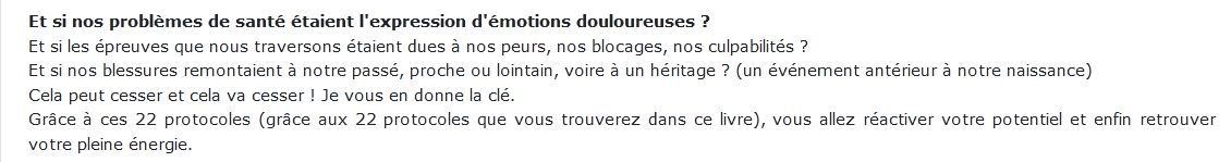 22 Protocoles Pour Vous Libérer Émotionnellement