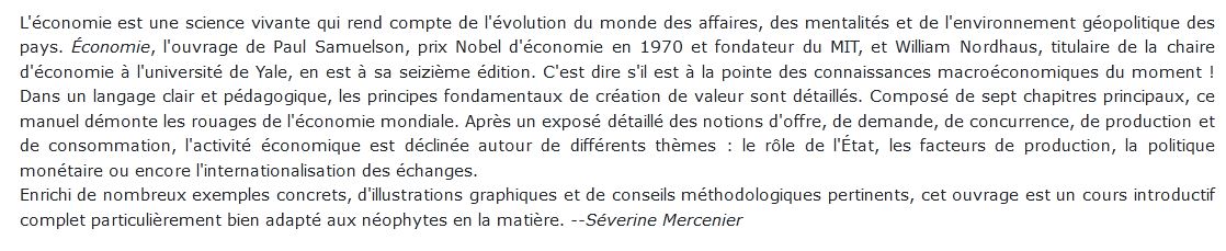 Paul Samuelson, W. Nordhaus