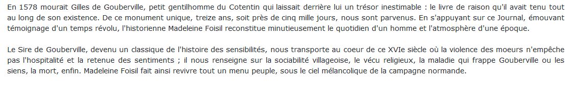 Un gentilhomme normand au XVIe siècle