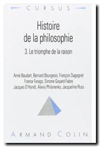 Histoire de la philosophie, tome 3