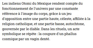 Le Corps et le cosmos dans le rituel des Indiens Otomi