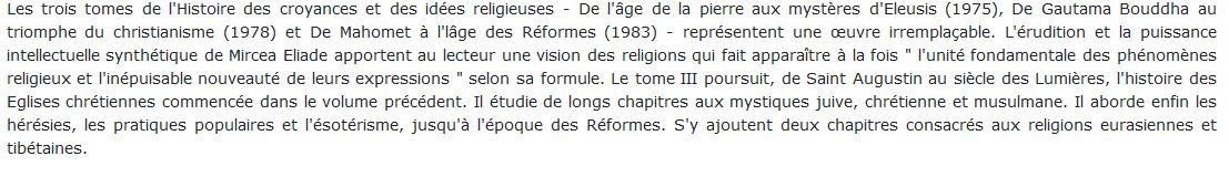 De Mahomet a l'age des reformes