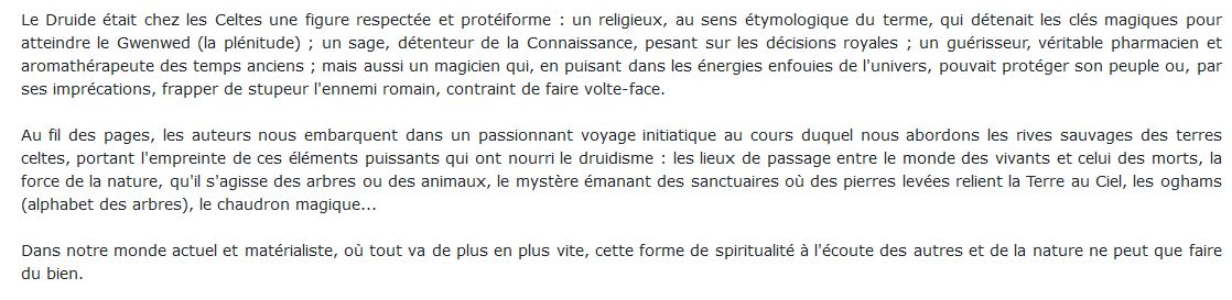 Philosophie, spiritualité et pratiques des cultes chrétiens celtiques actuels