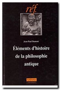 Eléments d'histoire de la philosophie antique