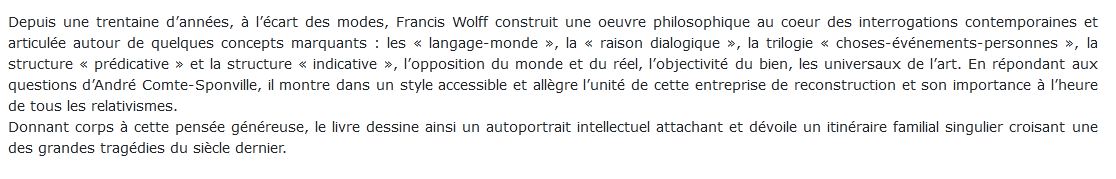 Entretiens avec André Comte-Sponville