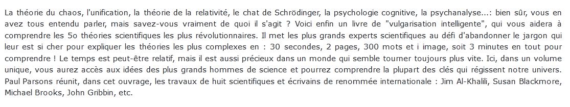 3 Minutes Pour Comprendre Les Grandes Théories Scientifiques