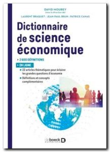 Dictionnaire de science économique