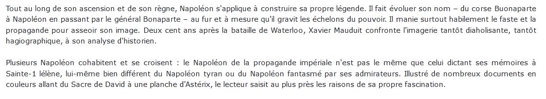 Napoléon, le faste et la propagande